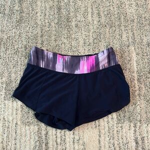 Vintage navy lululemon shorts size 2
